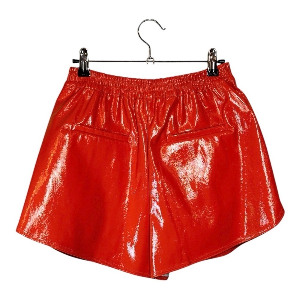 Grey Lab High-Waisted Faux Leather Shorts NWT - Picture 6 of 9
